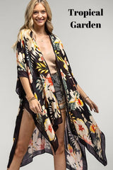 One Size Beautiful Long Kimonos - Multiple Colors