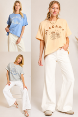 Southern State Graphic Tee Collection – Alabama, Tennessee & Mississippi Oversized T-Shirt