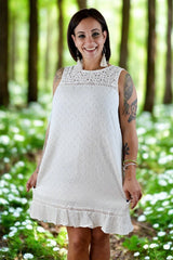 L Love Leah Dress - Off White