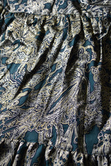 *SALE Angie Farah Midi Dress - Green Gold