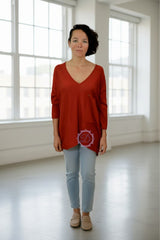 Kerisma Raven Sweater - Brick