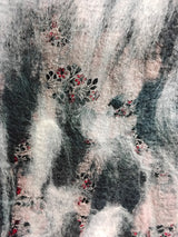 Merino Wool Silk Felt Upcycle Art Sari Scarf - Multiple Colors