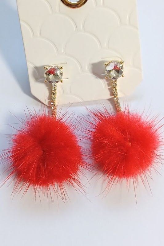 Pom Pom Lorax Earrings – The Bunny Brand Co