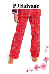 PJ Salvage True Red Pajama Pants - Red