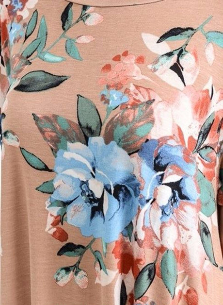 Jodifl Festival Floral Maxi Dress - Blush