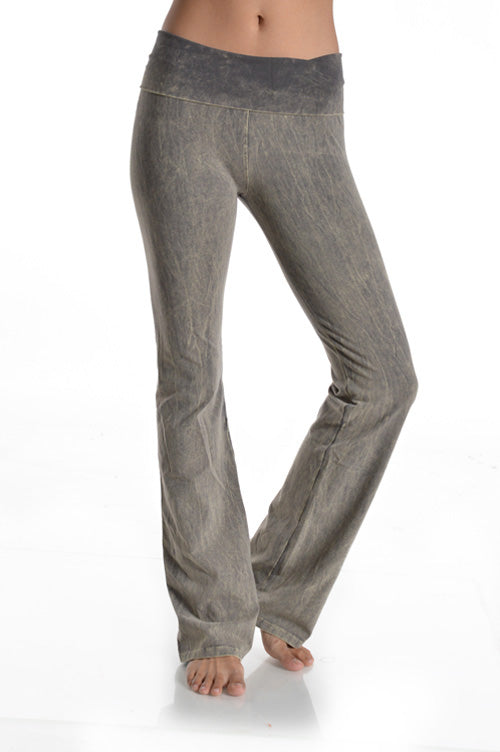 T-Party Mineral Wash Yoga Pants - Gray – Debra's Passion Boutique