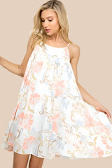 Kylie Paige Babydoll Dress - Off White