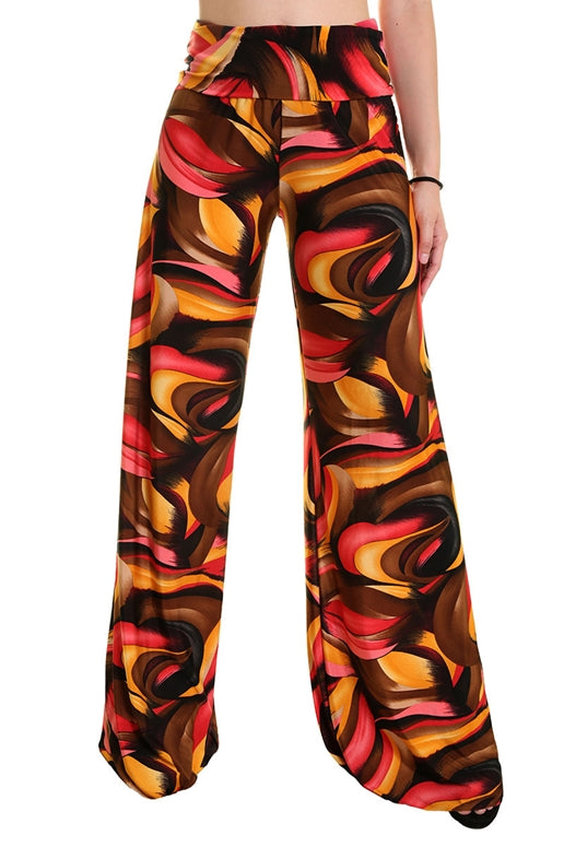 Fire Whisp Palazzo Pants - Red – Debra's Passion Boutique