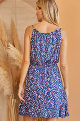 Andree by Unit Ditsy Floral Dress - Navy