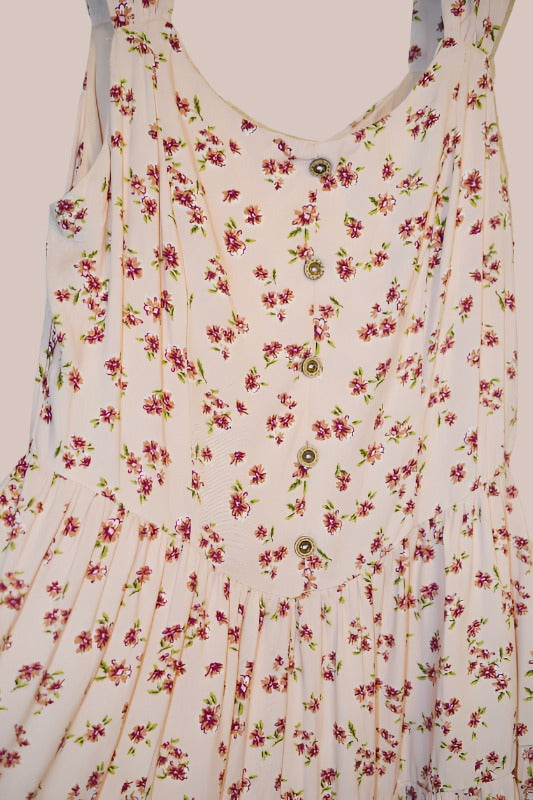 Andree by Unit Floral Print Cutie Dress - Blush