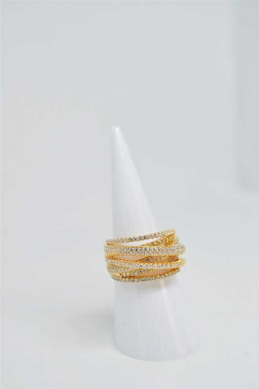 Maya Caroleena Infinity Rings - Gold/ Silver/ Rose Gold