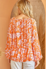 Emily Wonder Orange Sunshine Blouse - Multi