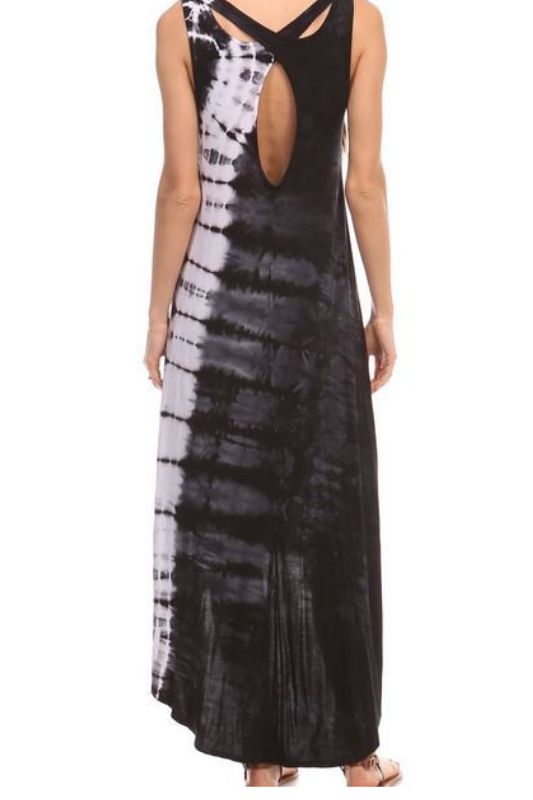 Urban X Hi Lo Maxi Dress- Black