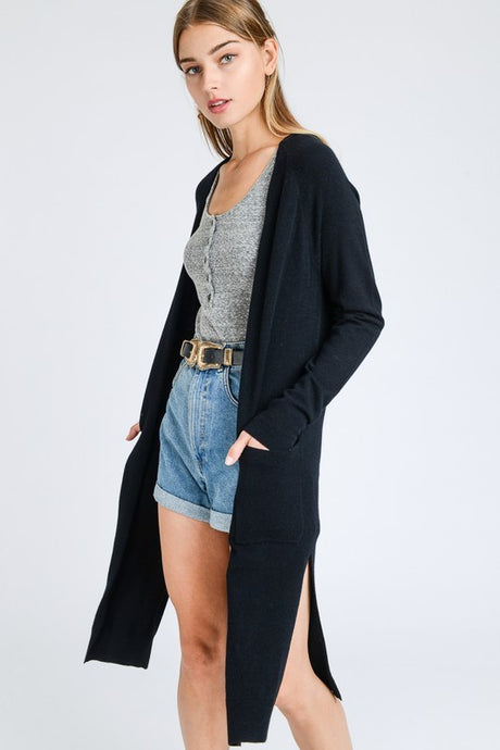 Casual Office Cardigan - Black or Butter