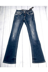 Grace in LA Embellished Rhinestone Jeans