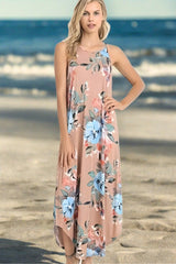 Jodifl Festival Floral Maxi Dress - Blush